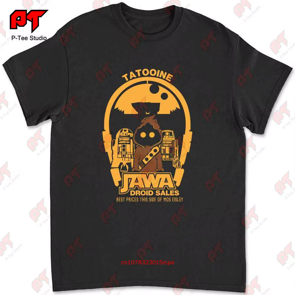 T-shirt humoristique du film hypothécaire ooine Droid, Jawa, FME7