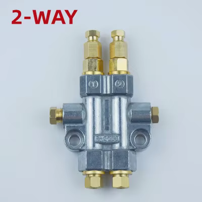 Distributeur d'huile de graisse volumétrique de détective/Valve séparateur/diviseur 5 sorties pour v