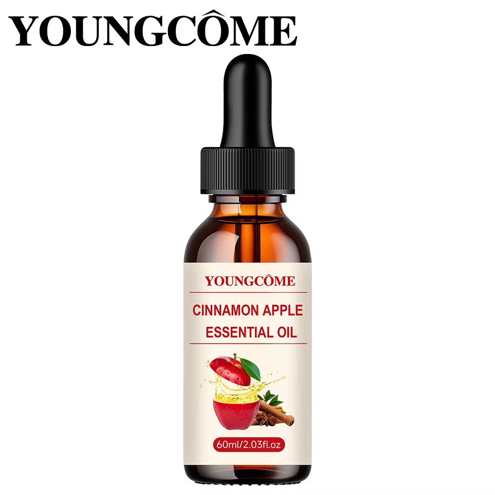 Huile essentielle de pomme de cannelle, huile essentielle de chute de 60ml pour diffuseurs pour la m
