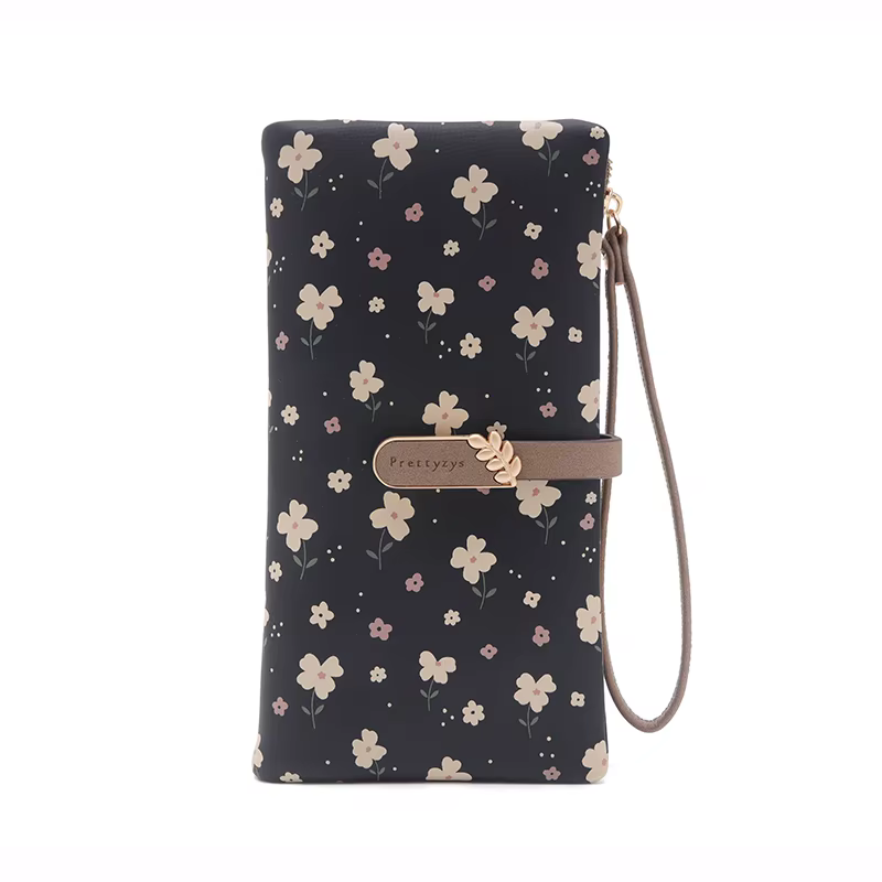 Sac à main long pour femme, nouvelle collection printemps/été 2024, style coréen, en PU imprimé, ave