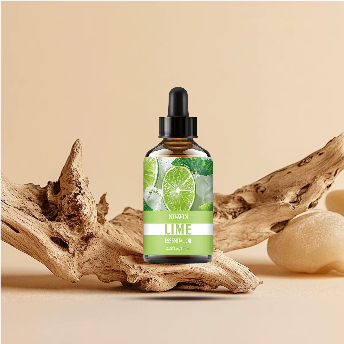 L'huile essentielle de citron vert 30 ml/60 ml/100 ml convient à l'hydratation du visage, à l'hydrat