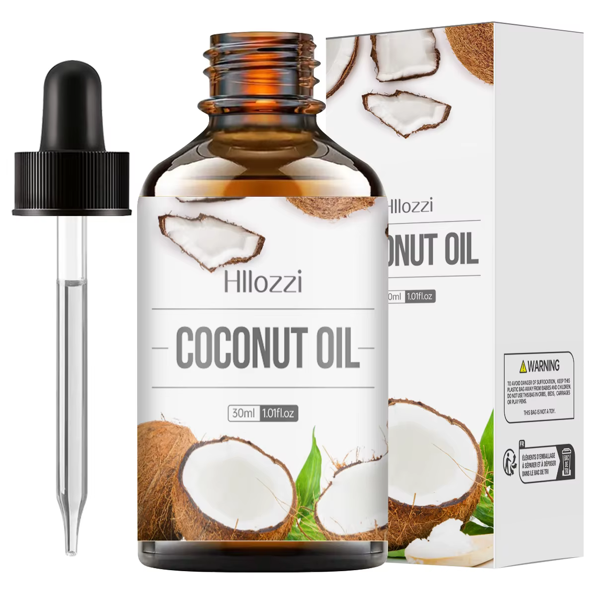 Huile essentielle de noix de coco adaptée au massage, diffuseur d'aromathérapie pour le visage, les 