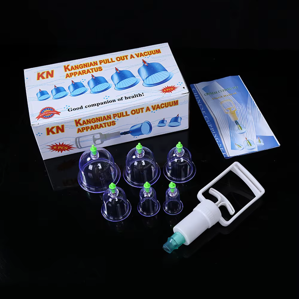 Kit de ventouses pour la réduction de la cellulite, ventouses de massage dorsal, ventouses corporell