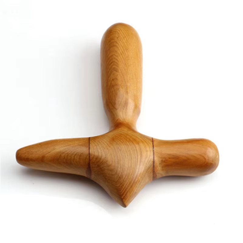 AA20-5X Massage des pieds bâton en bois outil sur les mains, les pieds et le visage outil de Massage