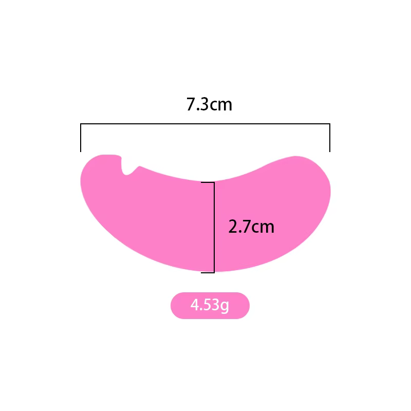 Coussinets de cils réutilisables en Silicone, 1 paire, patchs d'extension de cils, conception en for