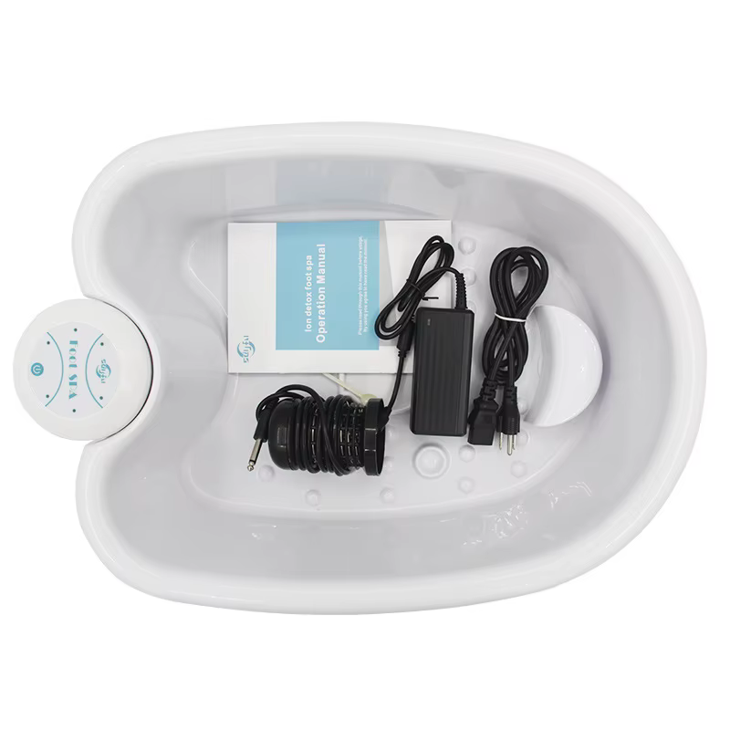 Machine de Massage ionique pour bain de pieds, détox, avec bassin, électrique, Spa, bain, masseur, n
