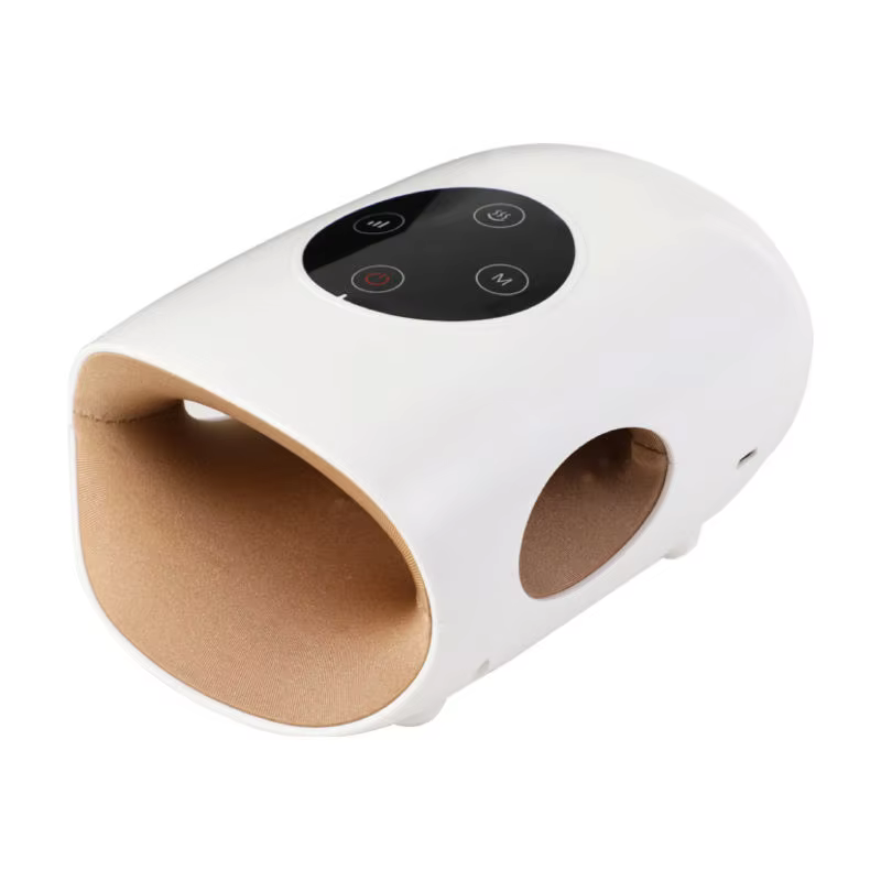 Masseur de main électrique sans fil rechargeable portable avec compression d'air et airbags, fonctio