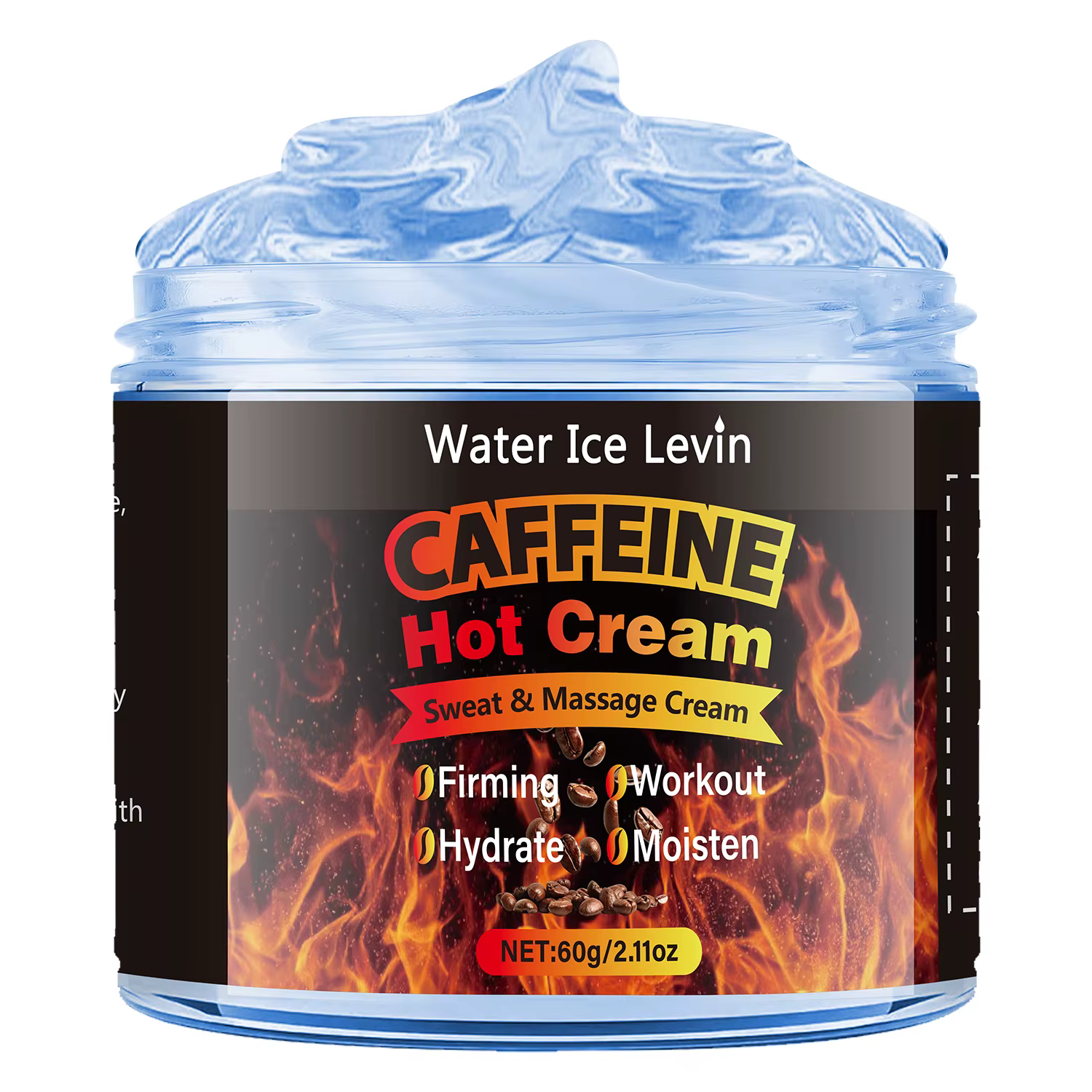 La crème hydratante et hydratante pour le corps et le visage de 60 g contient d'acide hyaluronique,