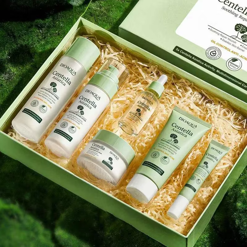 BIOréveiller A-Ensembles de soins pour la peau, crème hydratante anti déformante, nettoyant pour le
