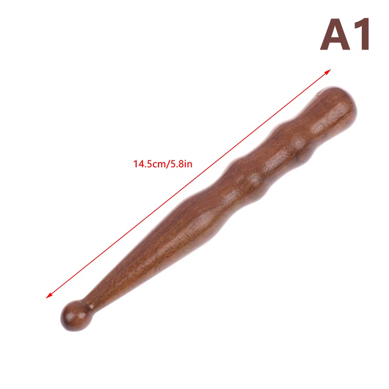 (HG) 1PC bois Spa bâton musculaire Cellulite tissus profonds Fascia Point de déclenchement libératio