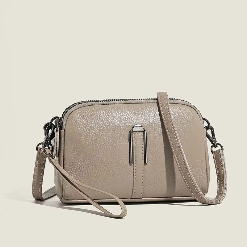 Sac à Main de Luxe en Cuir group pour Femme, Pochette pour Téléphone, Bandoulière, Messager, 2024
