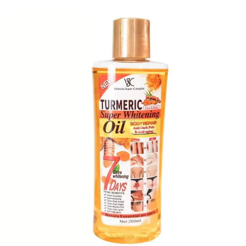 Huile essentielle de curcuma pour massage du visage et du corps, diffuseur hydratant, aromathérapie,