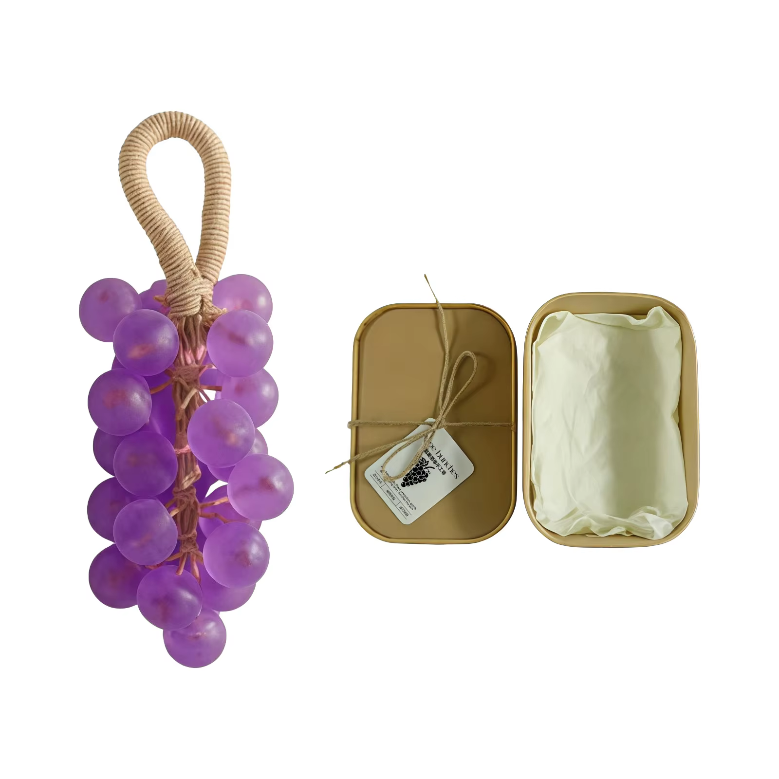Savon de raisin fait à la main, nettoyage du visage et du corps, Exfoliation, éclaircissant, hydrata