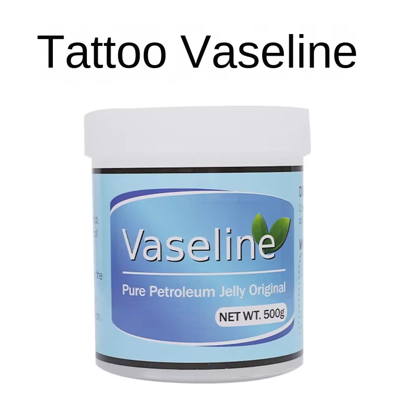 Bestseller 500g Vaseline Tatouage Bouteille Blanche pour Lubrification Cutanée et Coloration Auxilia