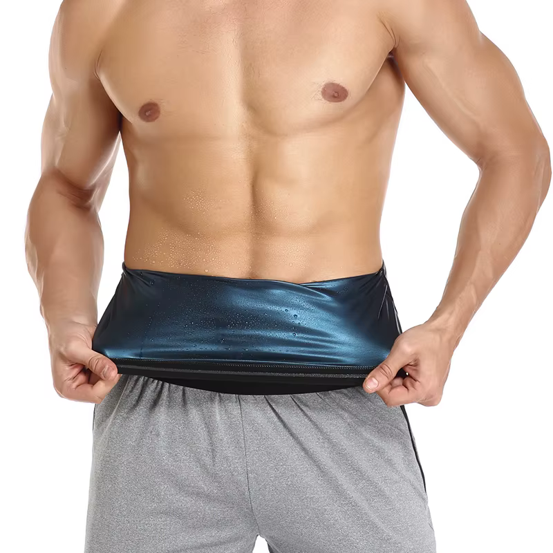 Hommes minceur corps Shaper Sauna sueur ceinture taille formateur Corsets ventre bande Sport ceintur