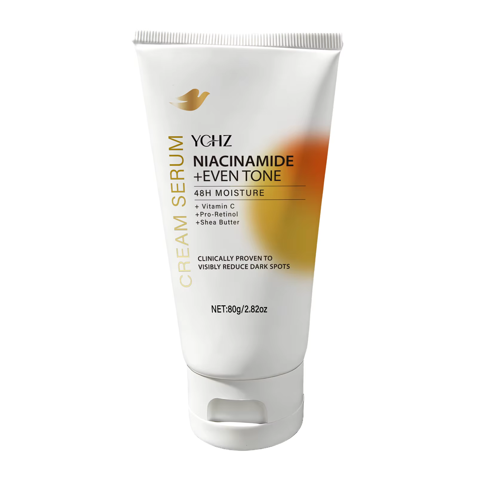 Crème éclaircissante pour le visage et le corps - Crème éclaircissante et unifiante - Non grasse, co