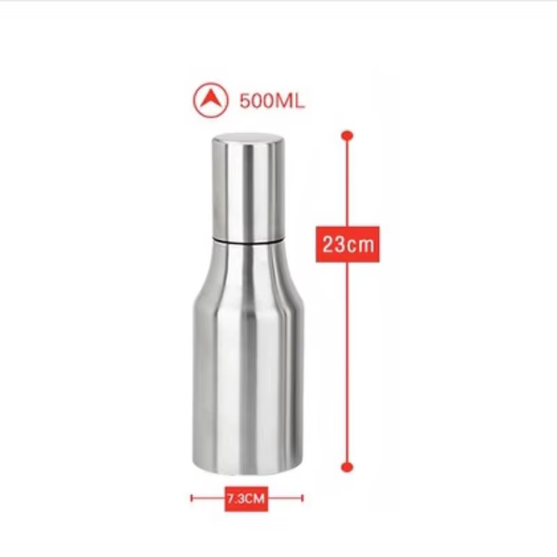 Realand Premium 500/750/1000ml acier inoxydable vinaigre huile Olive distributeur bouteille Pot étan