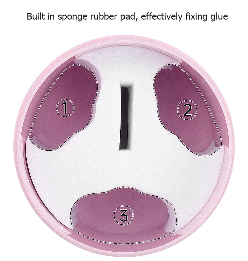 Conteneur de stockage scellé pour colle à cils, pot de colle Lashista, accessoires pour cils