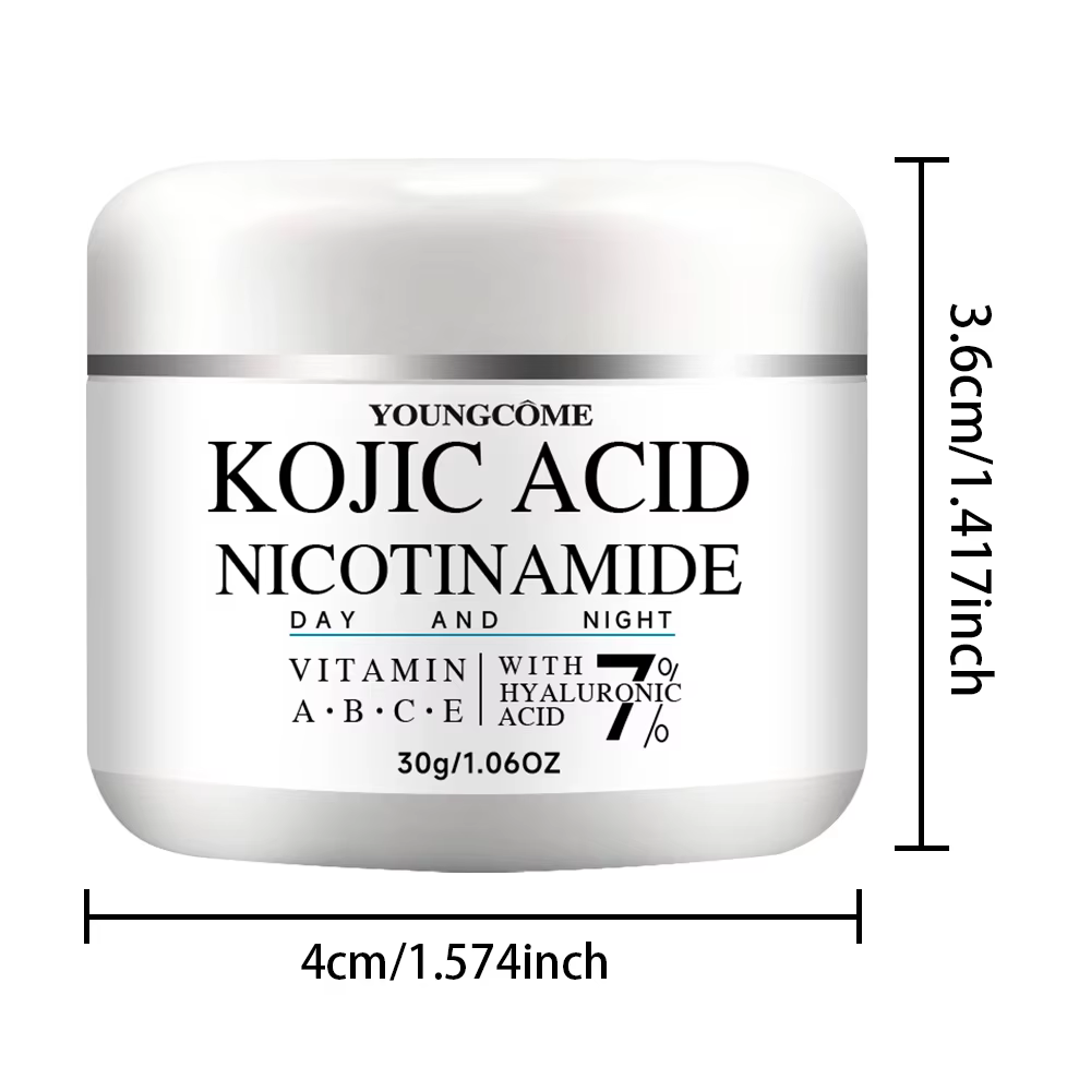 Acide kojique Nicotinamide crème pour le visage hydratant pour le visage Anti-âge lisse réparation d