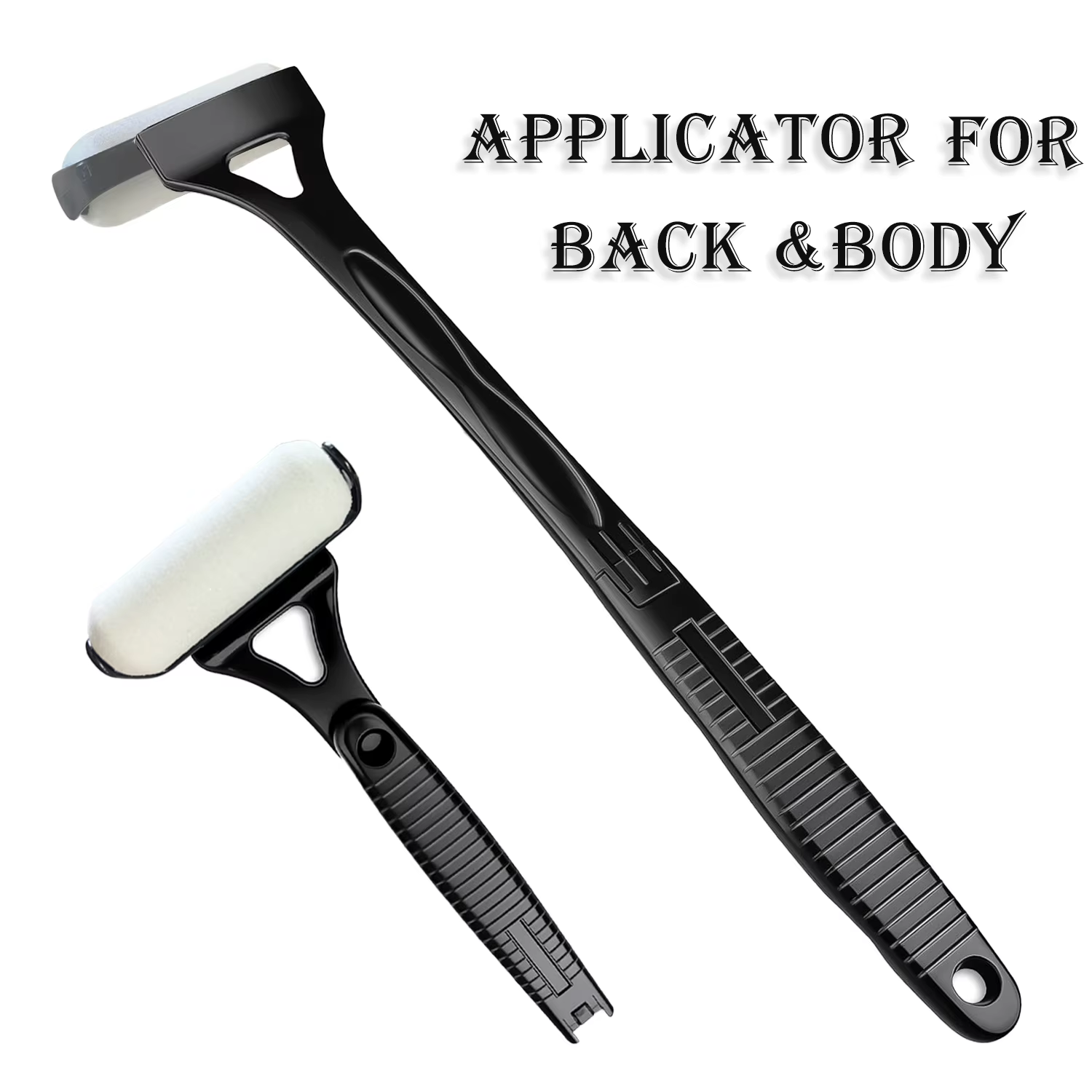 Applicateur de Lotion, protection solaire et bronzage pour le dos, bâton Portable à Long manche, pro