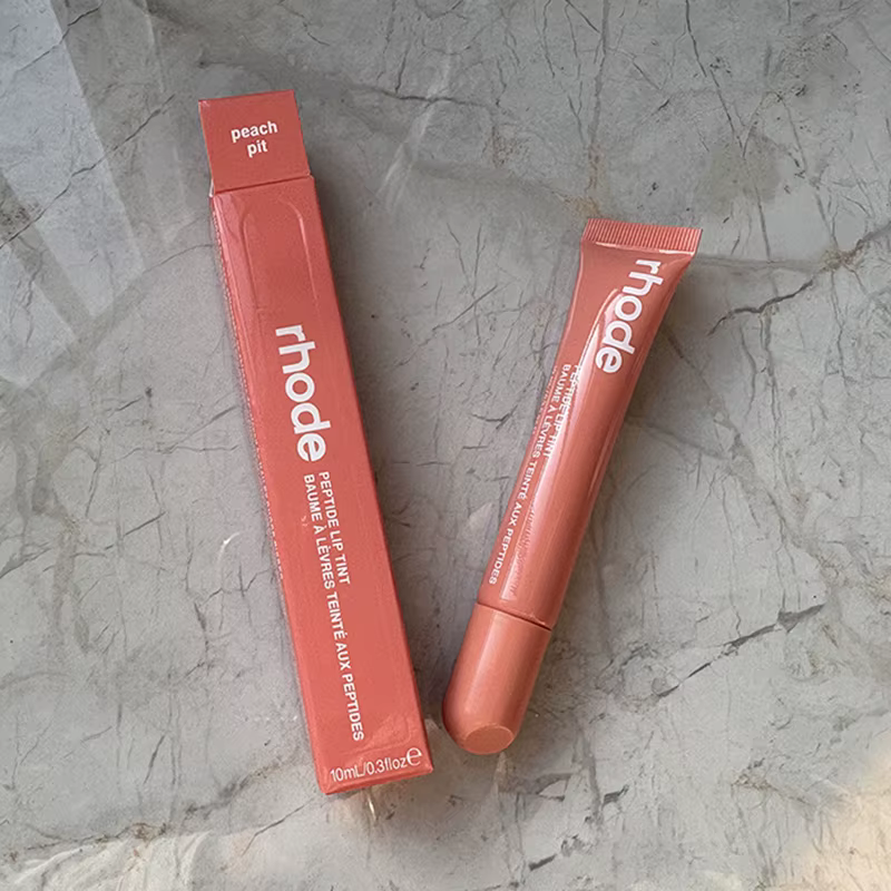 Nouveau RHODE Ribbon PBJ Lemontini Gloss à lèvres, Stick blush de poche, Fard à joues waterproof lon