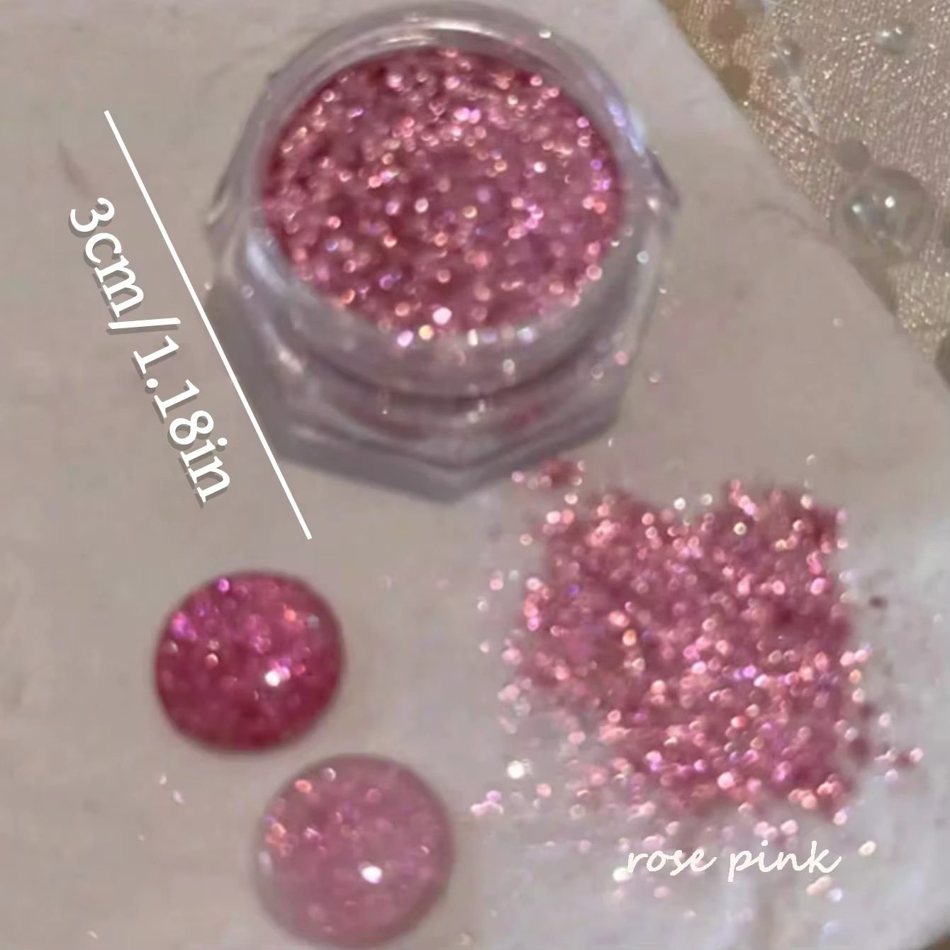 Poudre à ongles diamant cristal sel de mer, poudre à ongles sucre à paillettes Ultra fines, Nail Art
