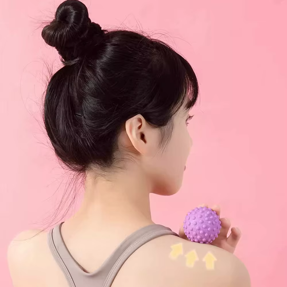 Boule de Massage à Point surélevé, balle de Fascia, maître de Posture TPR, balle de Yoga, taille et 