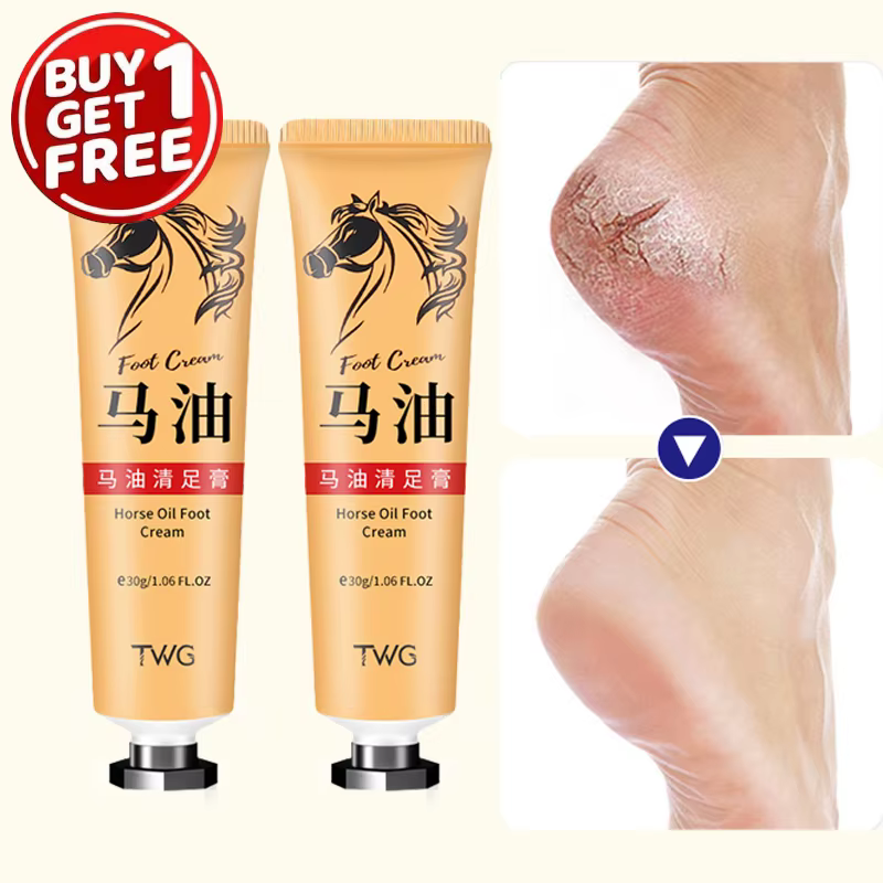 Ma You Qing Crème pour les pieds, crème hydratante pour les pieds, adaptée aux peaux sèches, adaptée