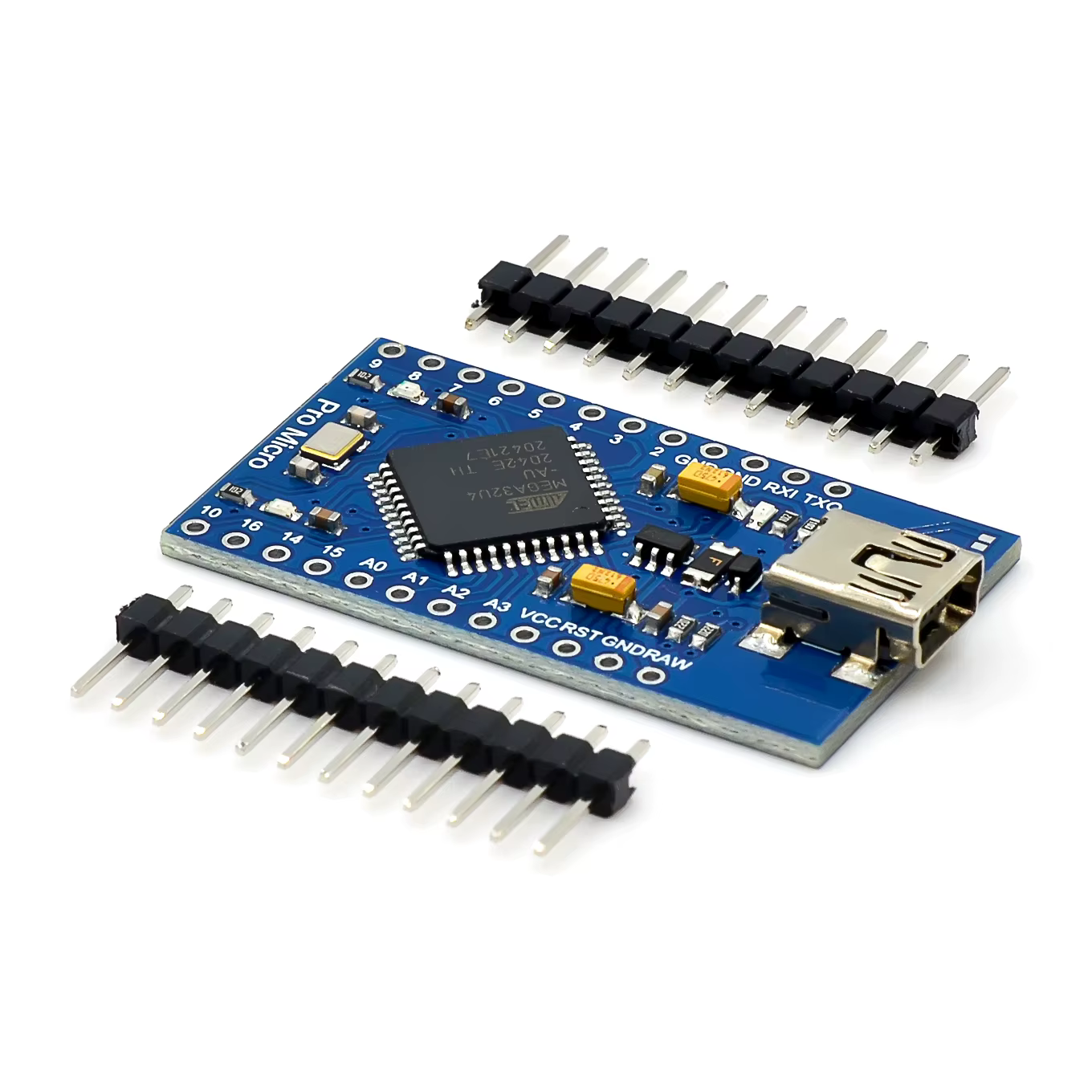 MICRO/MINI/TYPE-C USB Pro Micro pour module arduino ATmega32U4 5 V/16 MHz avec en-tête à 2 rangées p