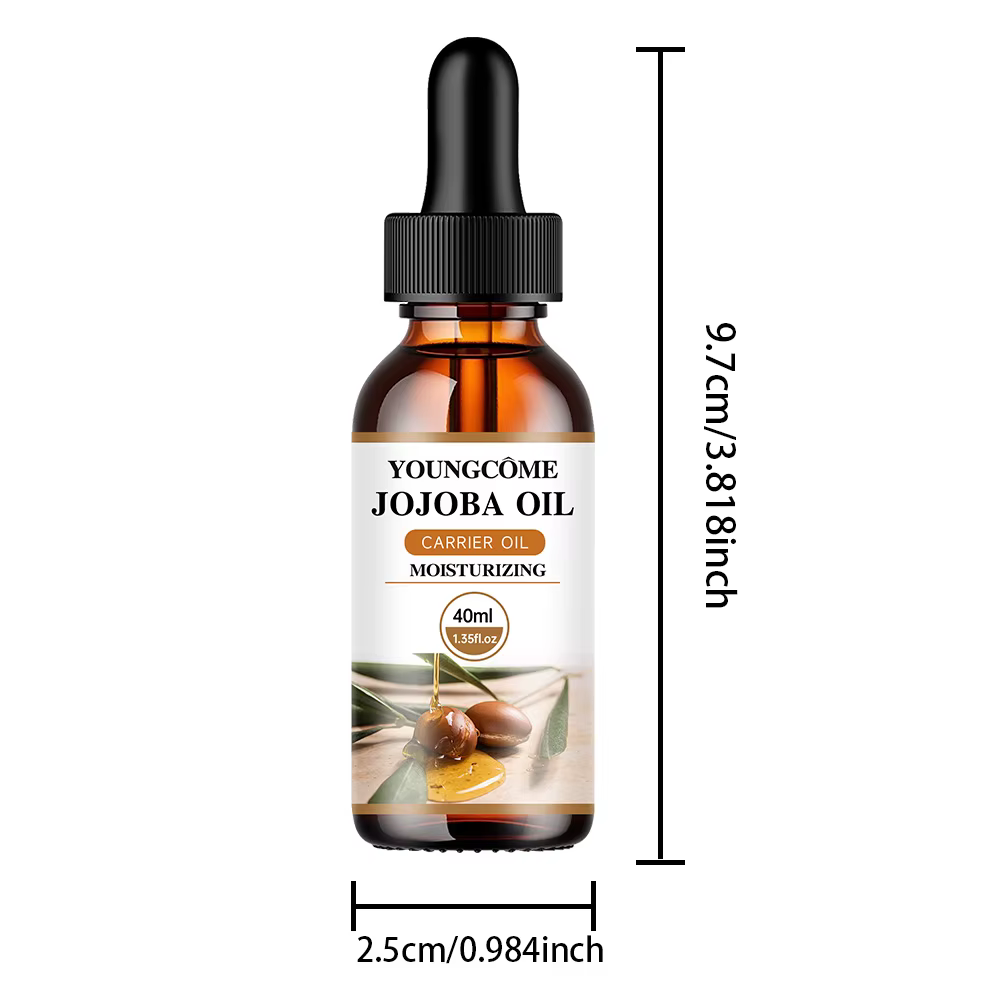 Huile de jojoba biologique naturelle, Anti-vieillissement, raffermissante, hydratante, relaxante, hu