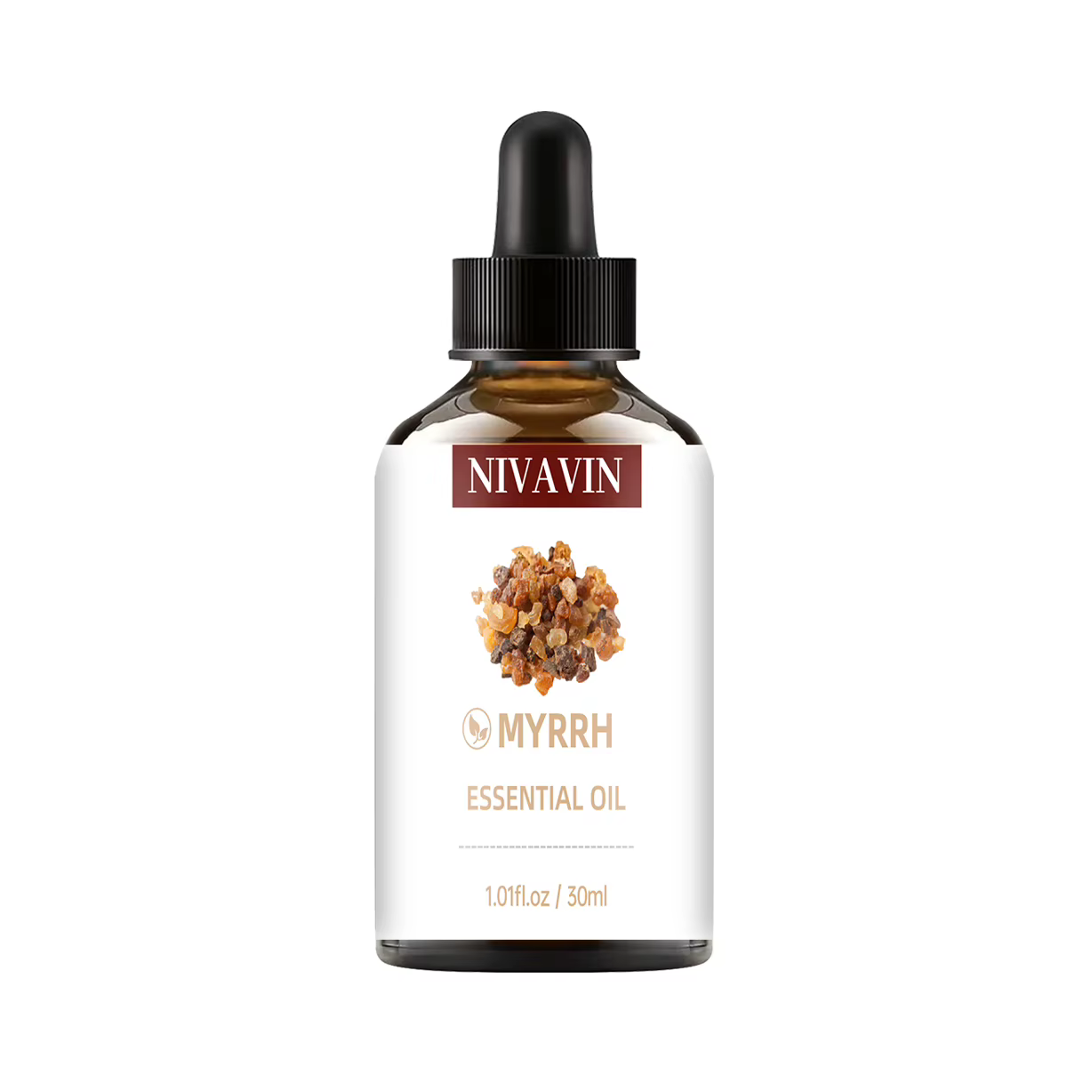 NIVAVIN 30ml/60ml/100ml Huile essentielle de myrrhe, extraits de plantes naturelles, parfum riche, s
