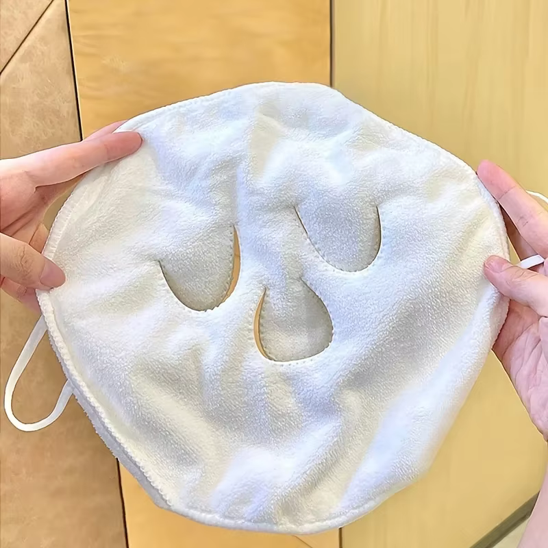 Masques réutilisables pour serviettes pour le visage, compresse chaude et froide, cuiseur vapeur hyd