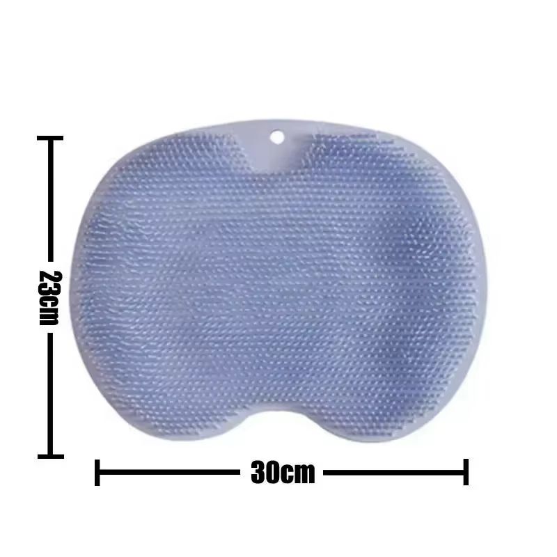 Lavez la brosse pour les pieds, nettoyant pour le corps, éponge en Silicone, tapis de Massage, bross