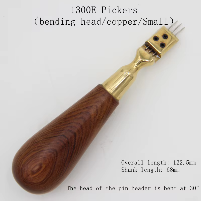 Outils de réparation de réglage de piano, pinces à broches, en-têtes de broches, poignée en bois rot