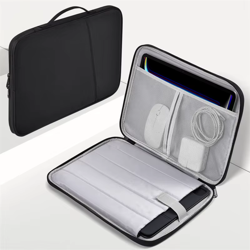 Sac pour ordinateur portable de 11 et 13 pouces avec poche avant pour ranger la batterie, la souris,