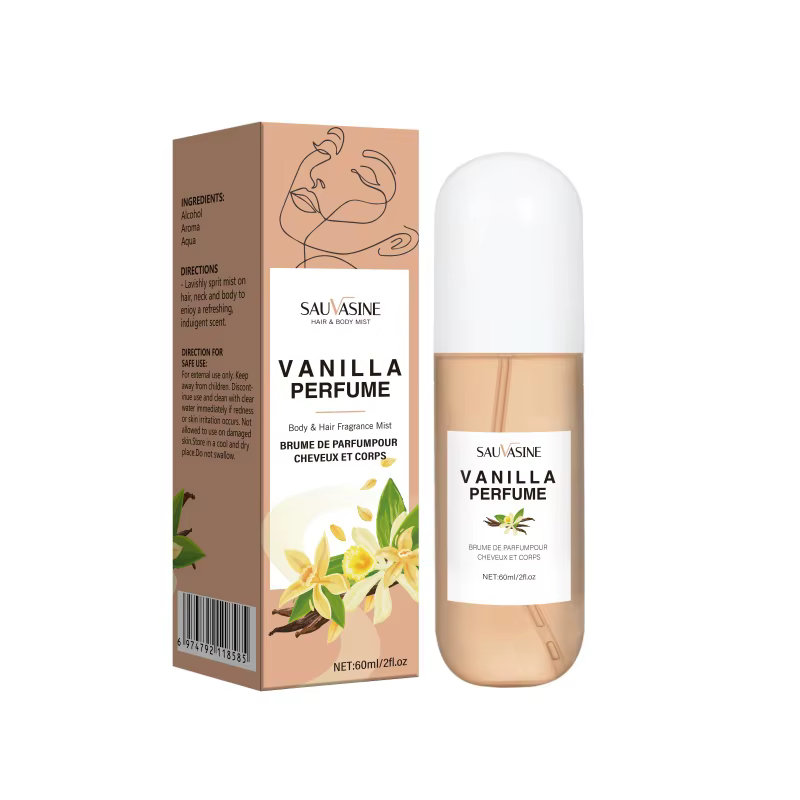 Brume Corporelle Vanille 2,03 Fl Oz – Parfum Cheveux et Corps Vanille pour Femme et Homme – Spray Co