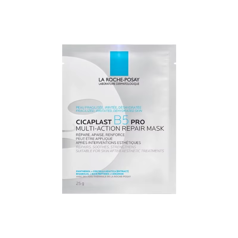 La Roche-Posay Cicaplast B5 Pro Masque Réparateur Multi-Action Hydratation Intensive Apaisement des 