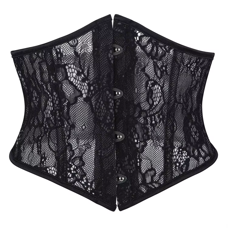 Corsets en dentelle sexy, bustiers amincissants sous-poitrine, hauts de corset pour femme, corsets s