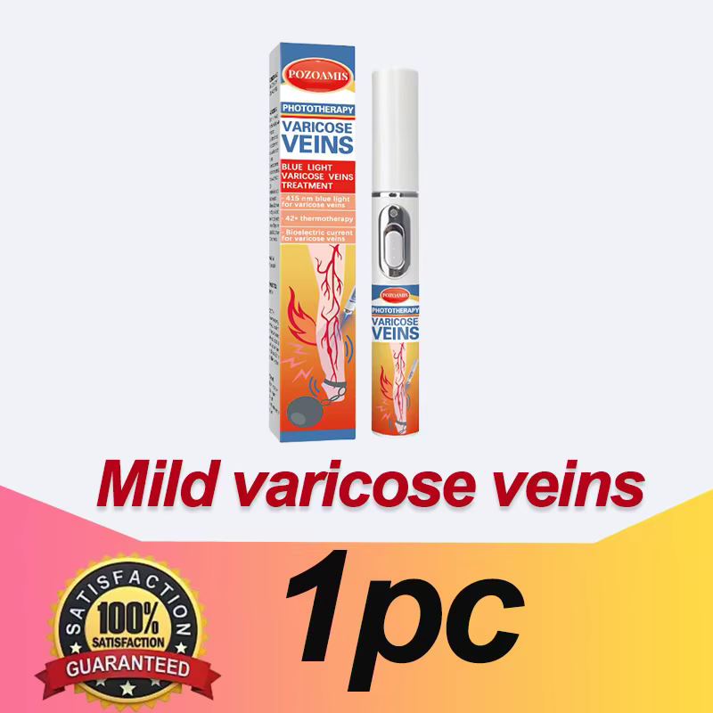 Soins du corps, stylo lumineux bleu, protection des jambes