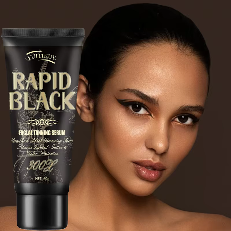 Crème de beauté autobronzante d'été, aucun soleil nécessaire, lueur naturelle pour le visage et le c