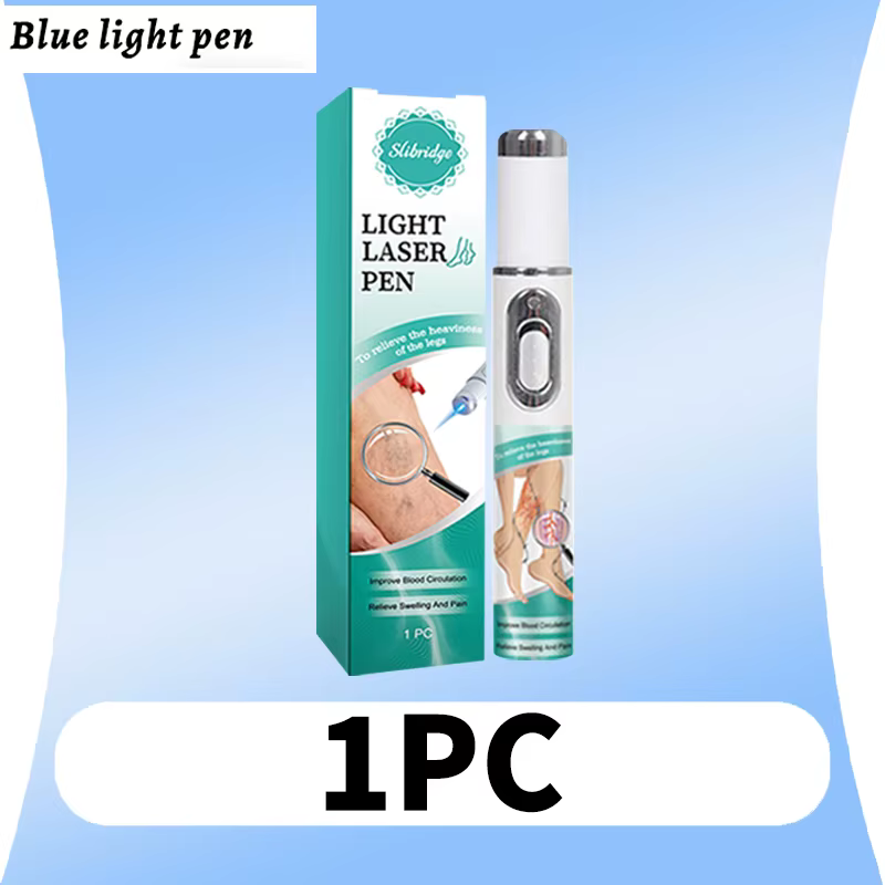 Les outils de soins des jambes éliminent les varices des jambes d'araignée, outil de lumière bleue, 