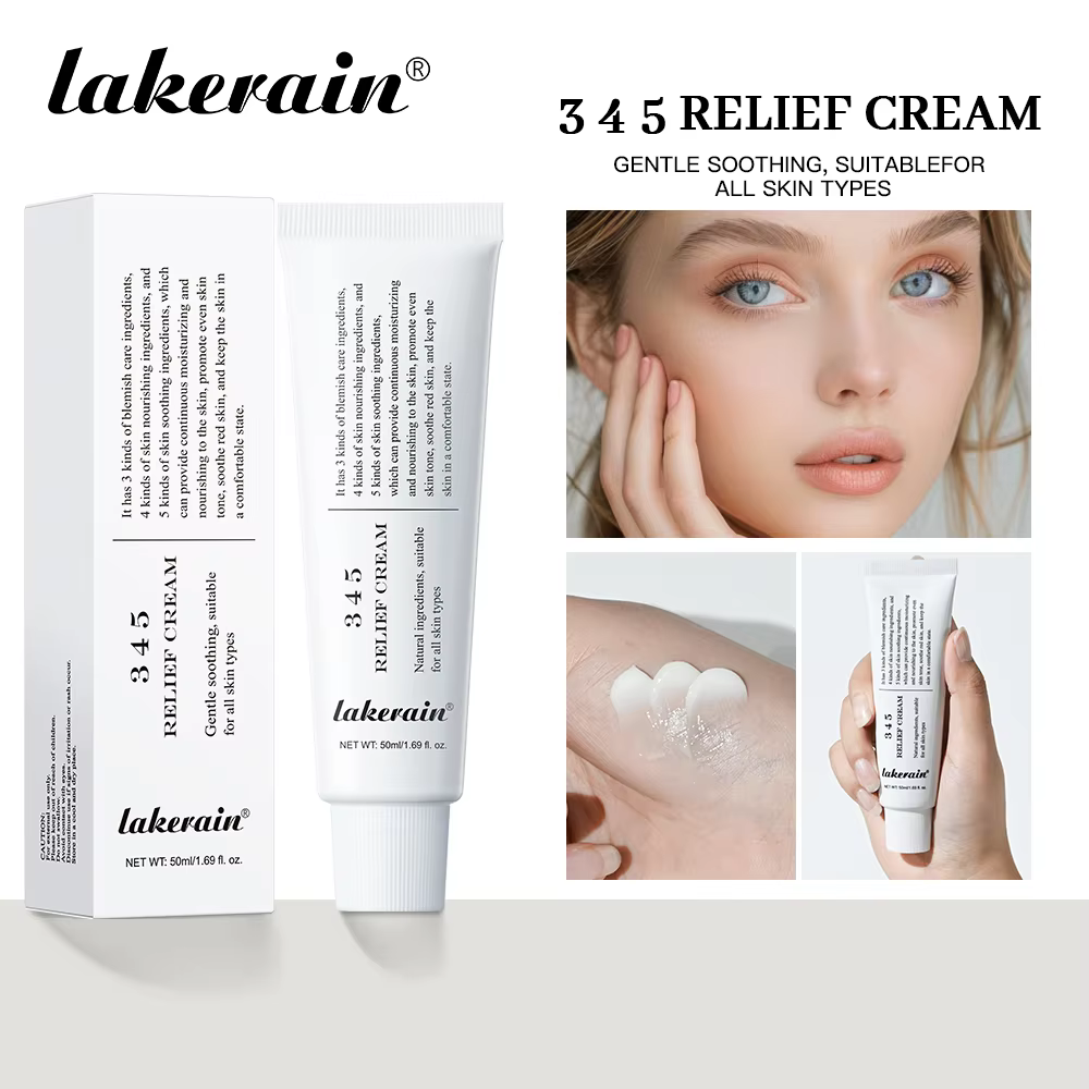 345 crème de soulagement adresse imperfections nourrir la peau et fournir hydratant et apaisant Lift