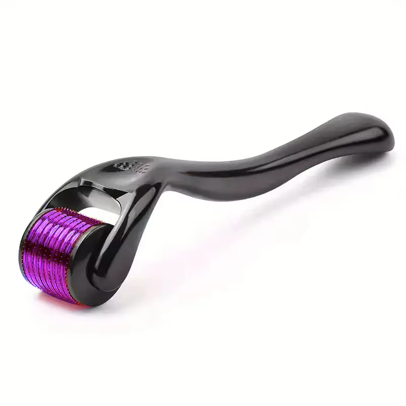 Rouleau de micro-aiguilles pour le visage, outil de massage pour salon de beauté et usage domestique