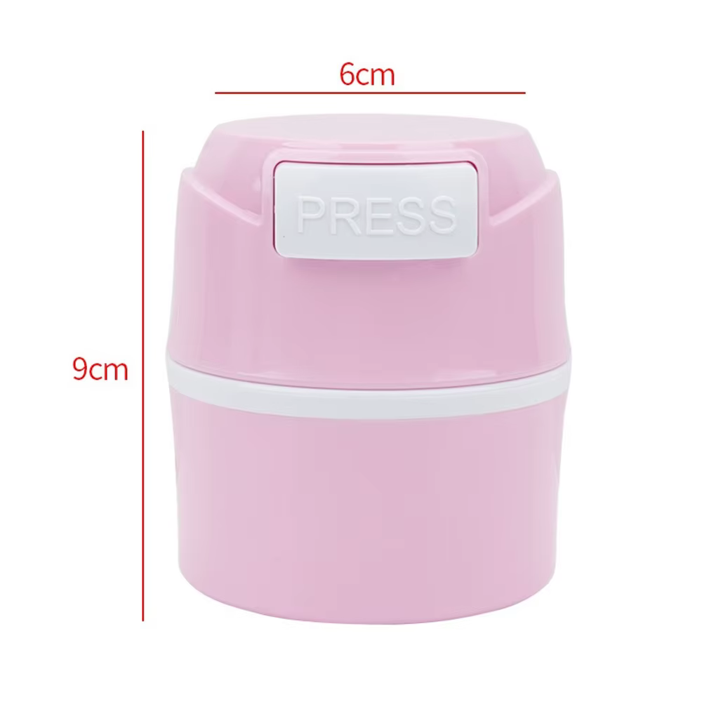 Réservoir de stockage de colle à cils, conteneur de levage de cils, support adhésif individuel, pot