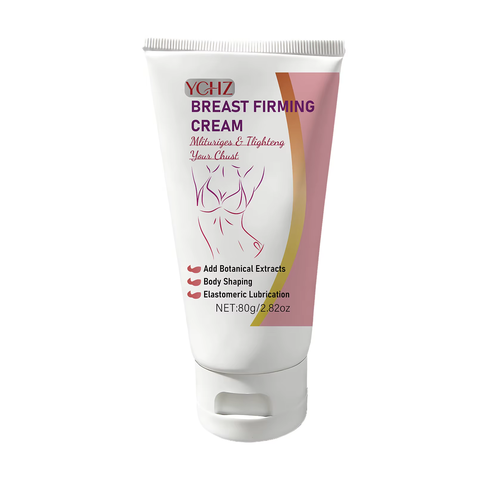 Crème pour les seins pour femmes - Contient du collagène, du beurre de karité, de la vitamine E et d