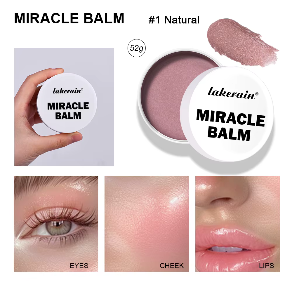 Miracle Baume Multi Glow Baume Crème Blush pour Joues Blush Baume Maquillage pour le visage Finition
