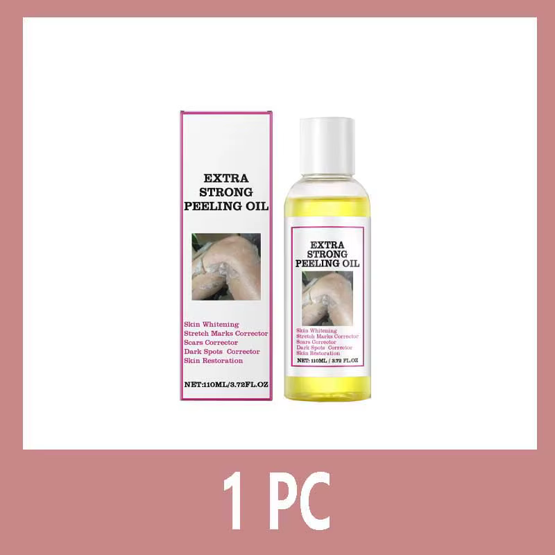 Huile de Lotion peeling jaune 100% bio, exfoliante pour la peau foncée, nourrissante, acide hyaluron