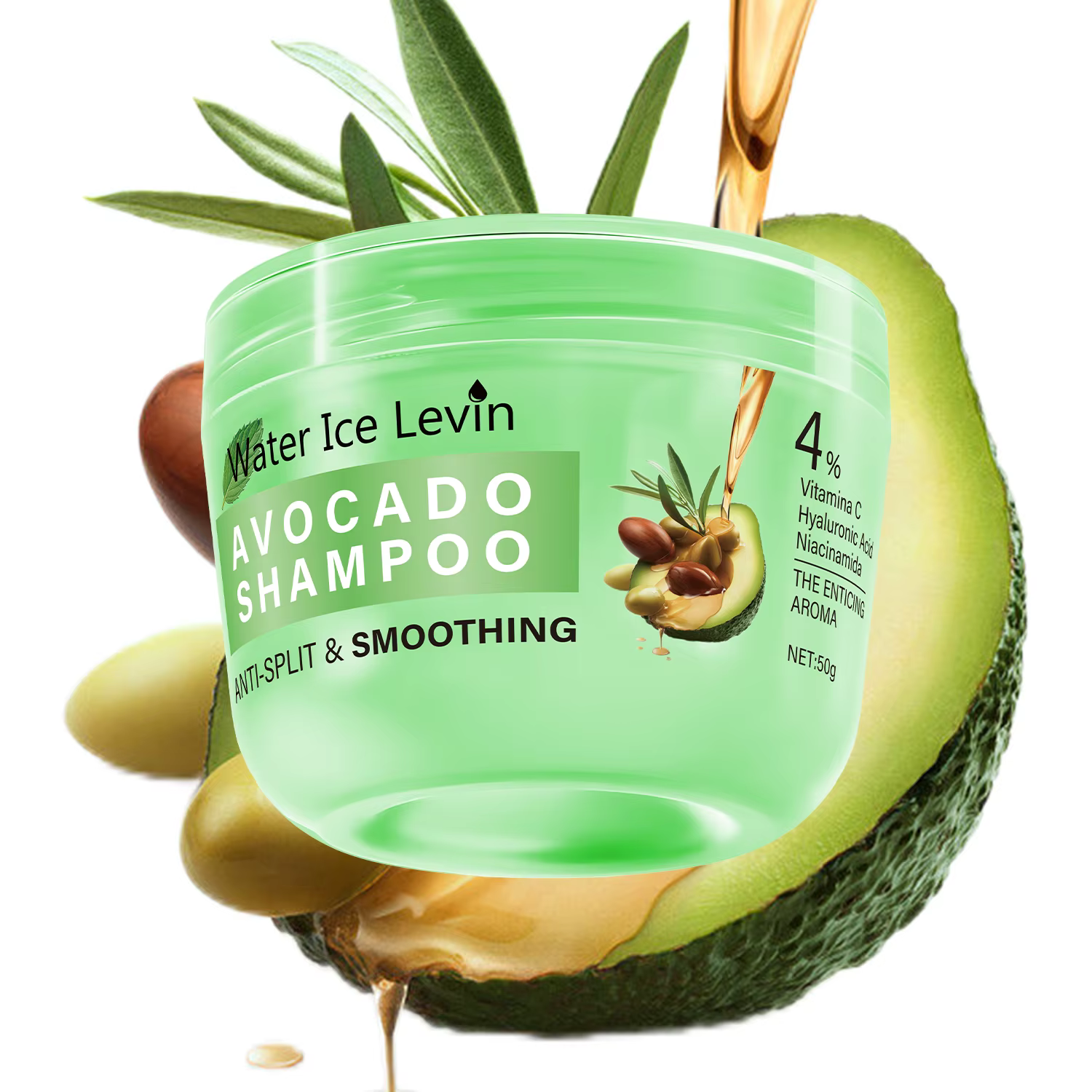 Pack Shampoing Fruits Tropicaux - Hydratation Profonde, Réparation Cheveux Secs Abîmés - Soin Capill
