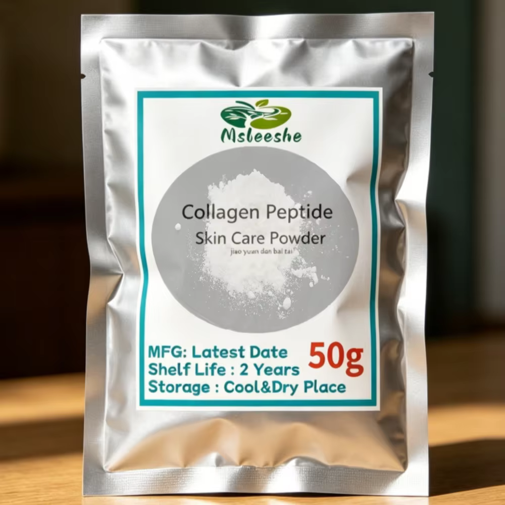 Collagène tripeptide en poudre, petite molécule, peptide actif, réduit les rides, éclaircit la peau