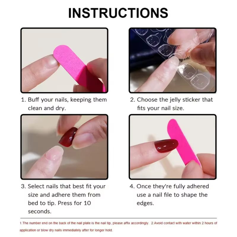Faux ongles ambre de Style français, 24 pièces, pointes d'ongles à pression courtes et carrées, moti